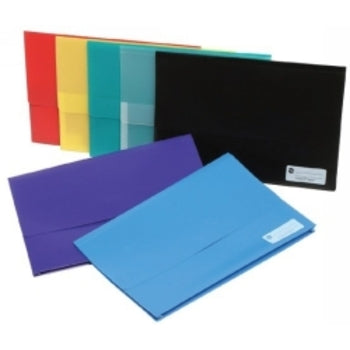 Sp- Document Wallet Protext Fc Pp Red With Velcro