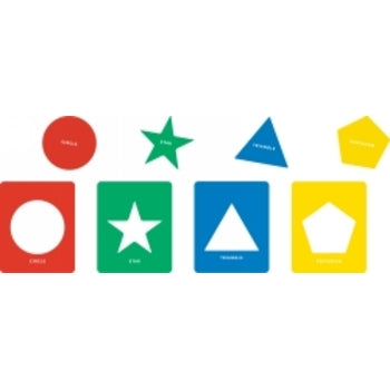 Sp- Stencil Ec Geometric Shapes 110X90Mm Set Of 12