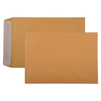 Sp- Envelope C/Land B5 250X176Mm Strip Seal Pocket Gold Bx250