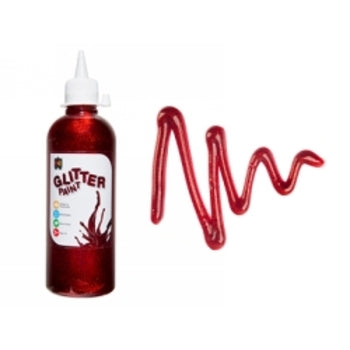 Sp- Paint Ec 500Ml Glitter Red