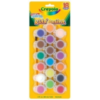 Paint Crayola Poster Kids Washable Pk18