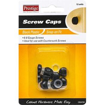 Cap Screw Snap-on Black 8/8 12pk