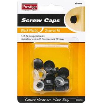 Cap Screw Snap-on Black 12/12 12pk