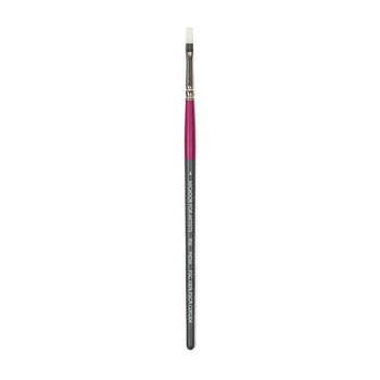 Sp- Paint Brush Micador For Artists Taklon 956 Flat Brush Size 4 Fsc 100%