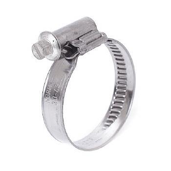 Clip Hose Worm Drive Stainless Steel Band 30-45mm