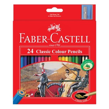 Pencil Coloured Faber-Castell Classic 24'S