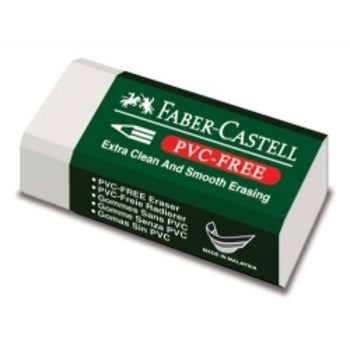 Eraser Faber-Castell 7085-30 Medium With Sleeve Pvc Free