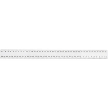 Ruler Marbig 40Cm Clear Plastic