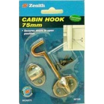 Hook Cabin F/bronze 75mm