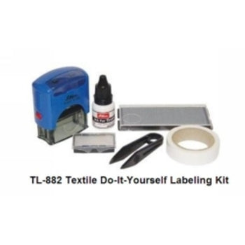 Sp- Stamp Shiny Textile Labelling Kit