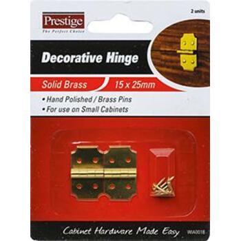 Hinge Decor Brass #18xc Cd2