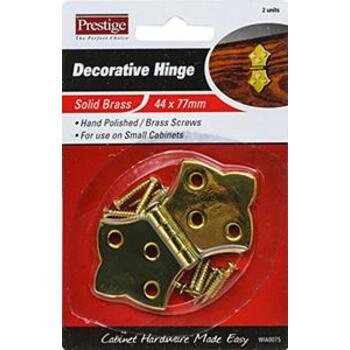 Hinge Decor Brass #75xc Cd2