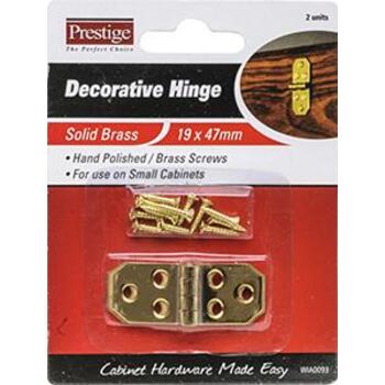 Hinge Decor Brass #93xc Cd2