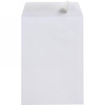 Envelope C4 Strip Seal Heavy White Pocket Pack 324X229Mm Retail