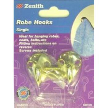 Hook Robe Brass Cd2