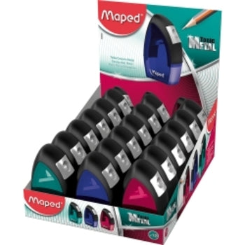 Sp- Sharpener Maped Tonic Metal Single W/Canister Disp
