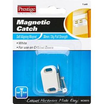 Catch Magnetic White Card 1 30mm