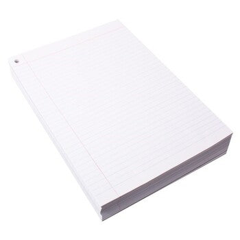 Sp- Exam Paper Quill 1 Hole Loose Leaf Ream (500)