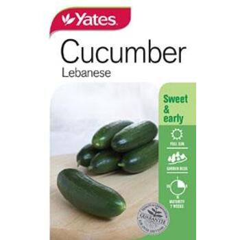 Yates Cucumber Lebanese B Seeds