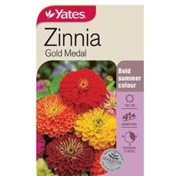 Yates Seed Zinnia Gold Medal