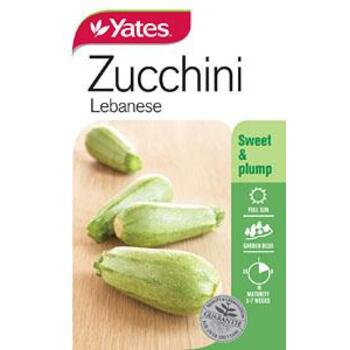 Yates Zucchini Lebanese C Seeds