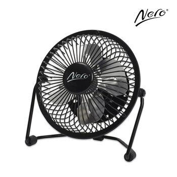 Fan Nero Desk 10Cm Mini Black Usb