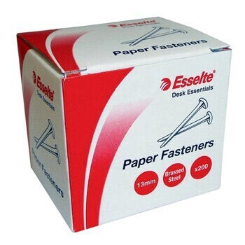 Sp- Sp - Paper Fastener Esselte 13Mm Bx200