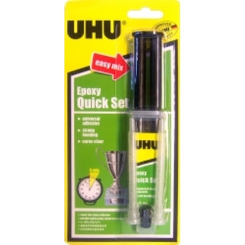 Glue Uhu Epoxy Quick Set 14Ml Syringe