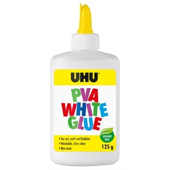 Glue Uhu Pva White 125Ml Each