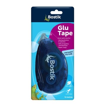 Glue Bostik Glu Tape 6.4Mm X 12M