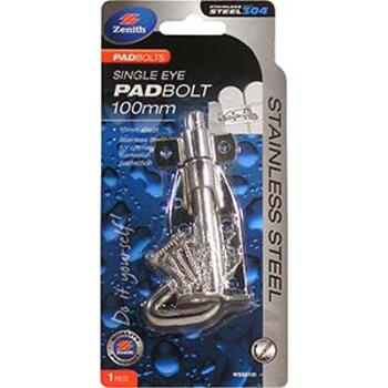 Padbolt S/steel 100x10mm Cd1