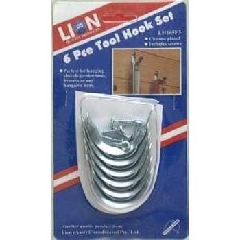 Tool Hanger Small 6Pce Lion