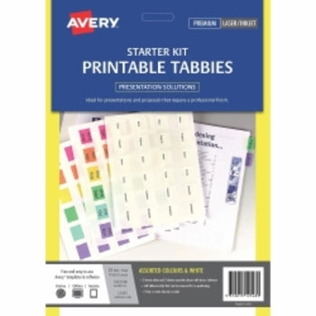 Sp- Tabs Printable Avery Starter Kit-Inc. Wizard & 96 Tabs