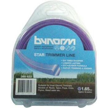 Bynorm Trimmer Line Star Purple 1.65mm 15m