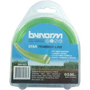 Bynorm Trimmer Line Star Green 2.0mm 15M