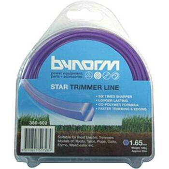 Bynorm Trimmer Line Star Purple 1.65mm 125gm