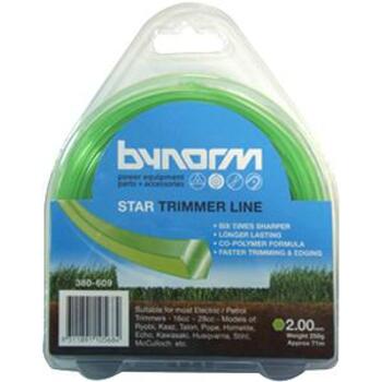 Bynorm Trimmer Line Star Green 2.0mm 250gm