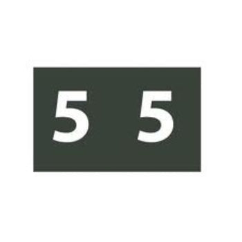 Labels Colour Coding Avery 25X38Mm 5 Side Tab Dark Green Pk180