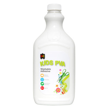 Sp- Glue Kids Washable Pva 2L Ph-Neutral Non-Toxic Edvantage