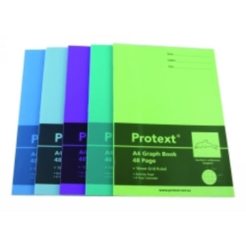 Graph Book Protext Pp A4 10Mm 48Pg Dolphin