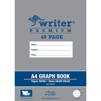 Graph Book Writer Premium A4 48Pg 10Mm Boat