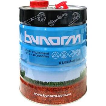 Bynorm Fuel Can Metal Ribbed 5litre