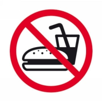 Sp- Sign Apli S/Adh Pk1 No Eating