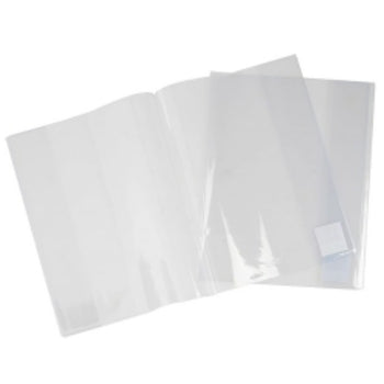 Book Sleeves Contact Slip On 335X245Mm Scrapbook Clear Pk5