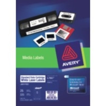 Sp- Avery Laser Label L7667 Std Data Cartridge 9L'S
