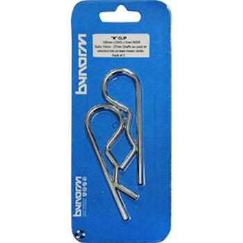 Clip R 100mm x 5mm Pk2