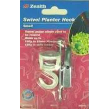 Hook Planter Swivel Sml Wh Cd1