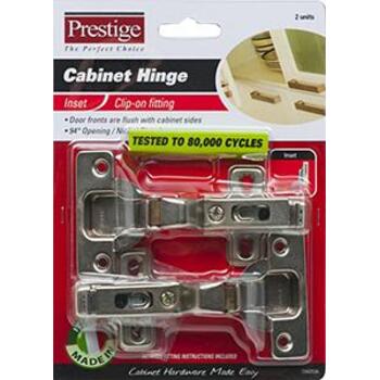 Hinge Con Clip 94 Inset Nickel Plated Card 2