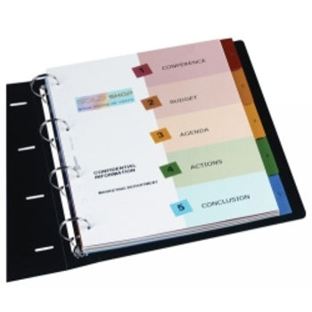 Sp- Dividers Avery A4 L7411-5 Pp Readyindex 1-5