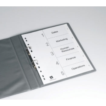 Sp- Dividers Avery A4 L7411-5M Pp White Printed 1-5